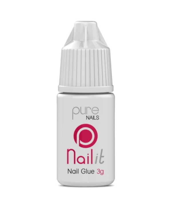 Pure Nails Instant Nail Glue 3grm (ABS Tips) Pk 6