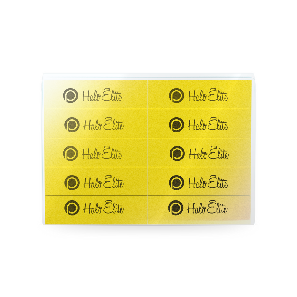 Halo Elite Yellow Blocks 220 grit 10 pack. Click For Offers