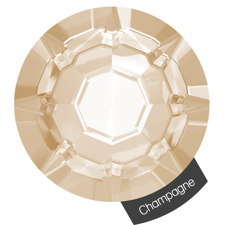 Halo Create - Crystals Champagne size 2