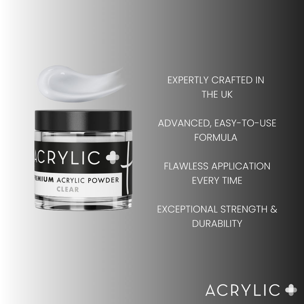 Halo Acrylic Plus Powder - Clear