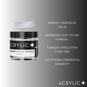 Halo Acrylic Plus Powder - Clear