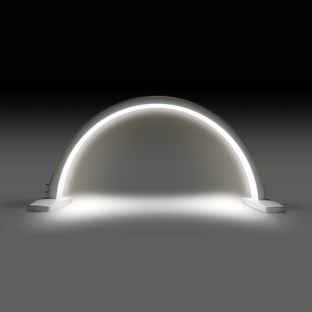 Halo Crescent LED Table Lamp. Click For Offers