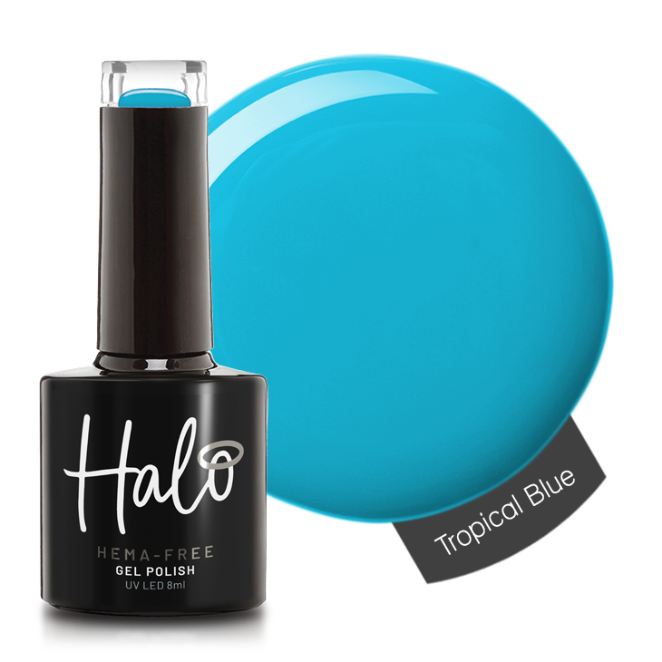 Halo Gel Polish 8ml Tropical Blue