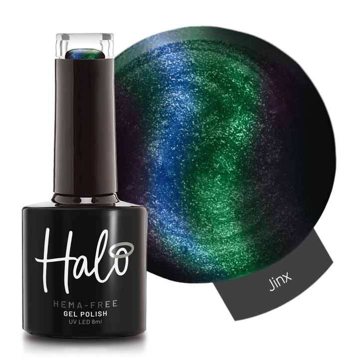 Product image of Pure Nails' HEMA-Free Halo gel polish in shade 'Jinx' 