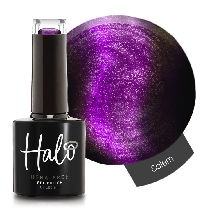 Product image of Pure Nails' HEMA-Free glitter gel polish in shade 'Salem'