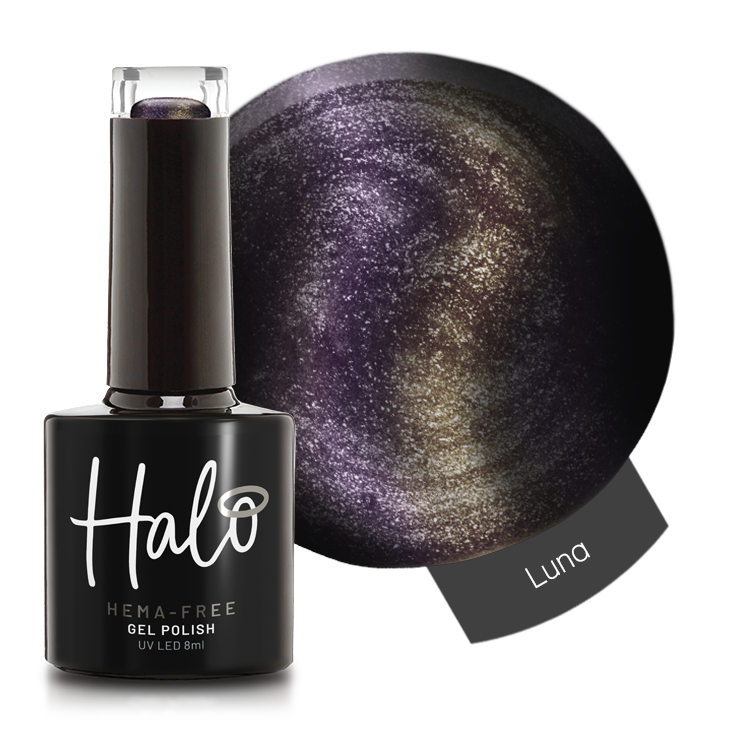 Product image of Pure Nails' Halo HEMA-Free gel polish in shade 'Luna'