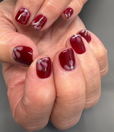 Cherry Red Halo Gel Polish PLUS
