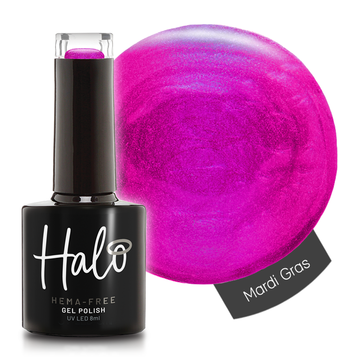 Halo Gel Polish 8ml Mardi Gras