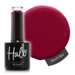 Pure Nails' HEMA-Free Halo gel nail polish in shade 'Blood Red'