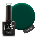 Product image and colour swatch of Pure Nails' HEMA-Free Halo gel polish in shade 'Harmony'