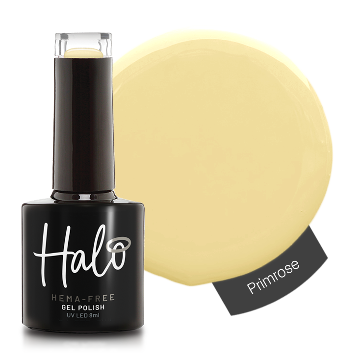 Product image of Pure Nails' Halo HEMA-Free gel polish in shade 'Primrose' 