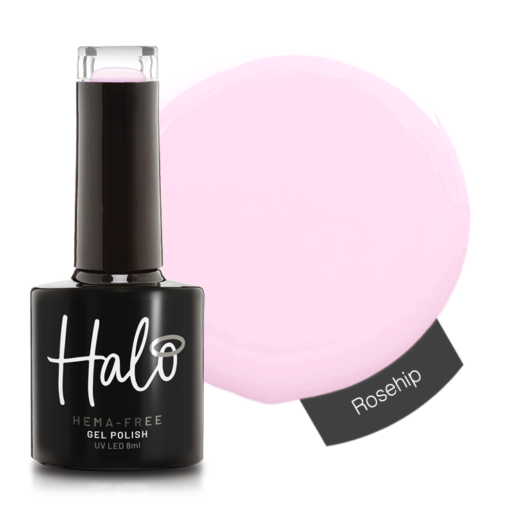 Product image of Pure Nails' Halo HEMA-Free gel polish in shade 'Rosehip' 