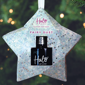 
            
                Load image into Gallery viewer, Halo Gel Polish 8ml Fairy Dust + Hanging Decoration
            
        