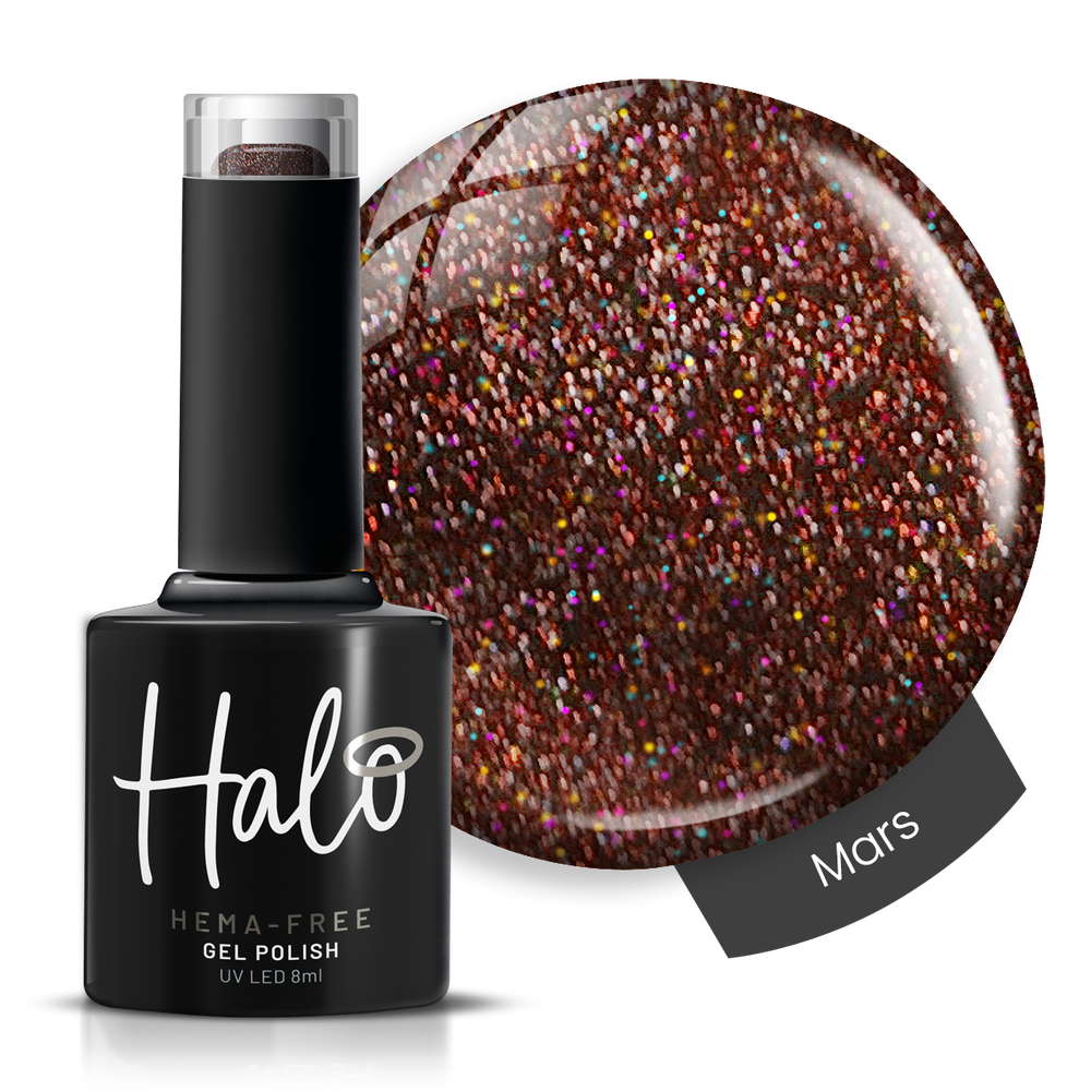 Product image of Pure Nails' Halo HEMA-Free Halo gel polish in shade 'Mars' 