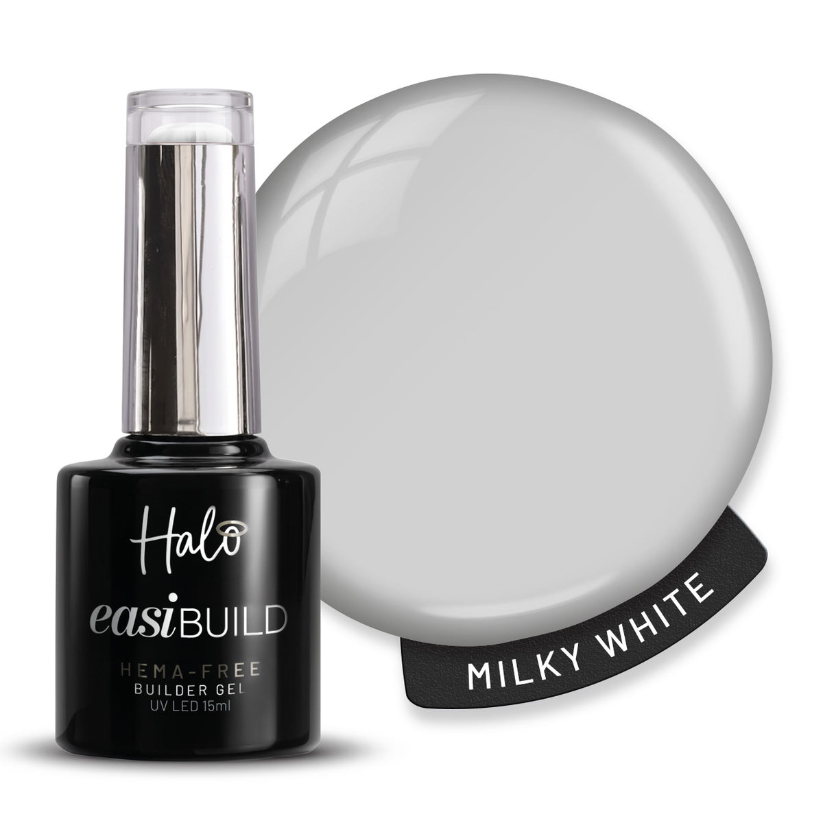 Gel costruttore Halo EasiBuild bianco latte 15 ml