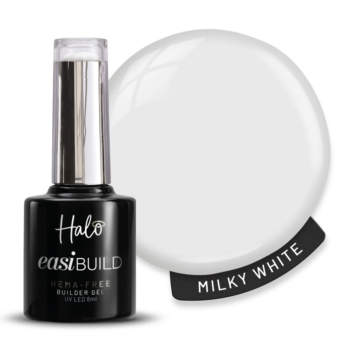 Halo EasiBuild Gel Constructor Blanco Lechoso 8ml