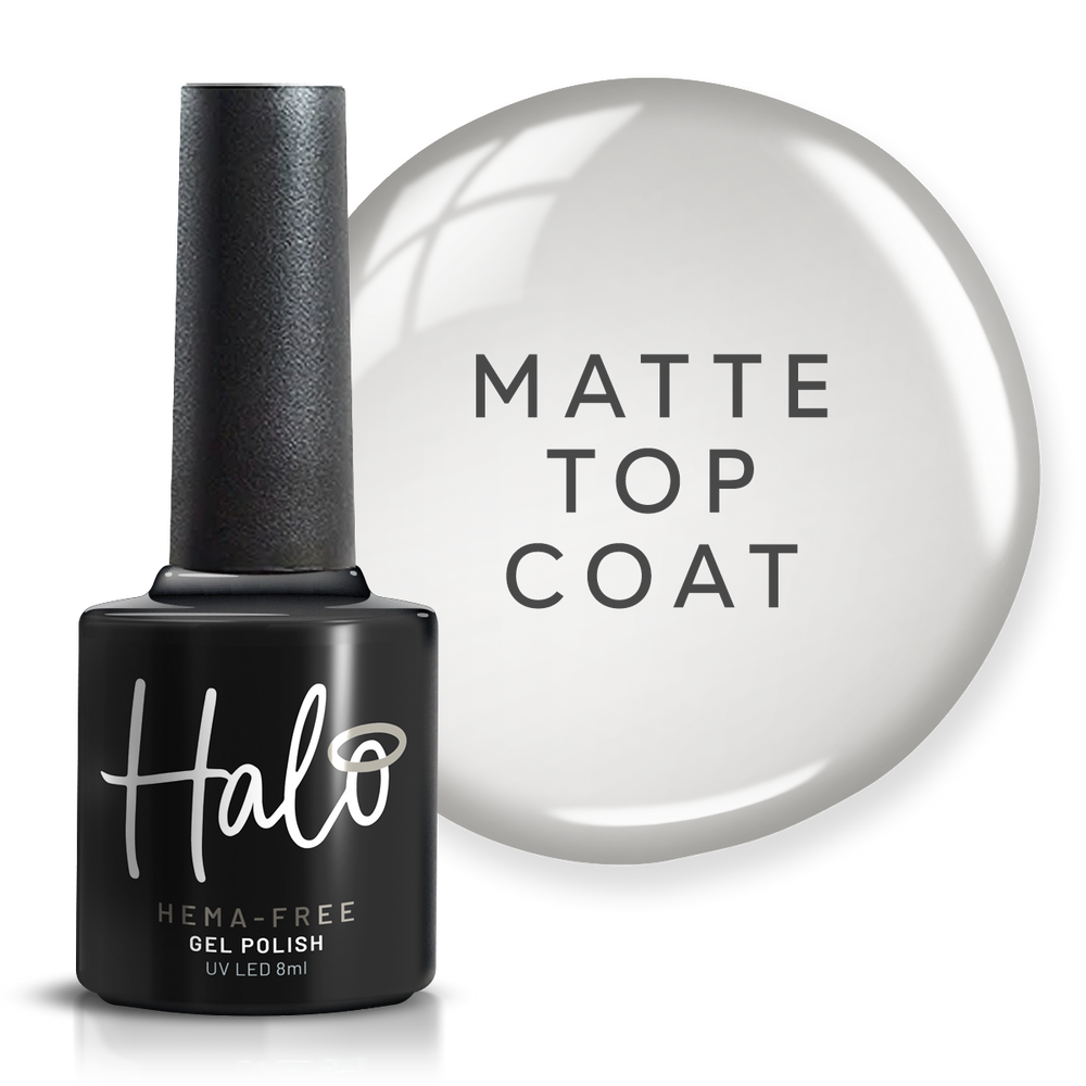 Halo Gel Polish 8ml Matte Top Coat