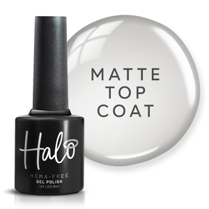 Halo Gel Polish 8ml Matte Top Coat