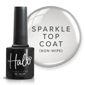 Halo Gel Polish 8ml Sparkle Top Coat Non-Wipe