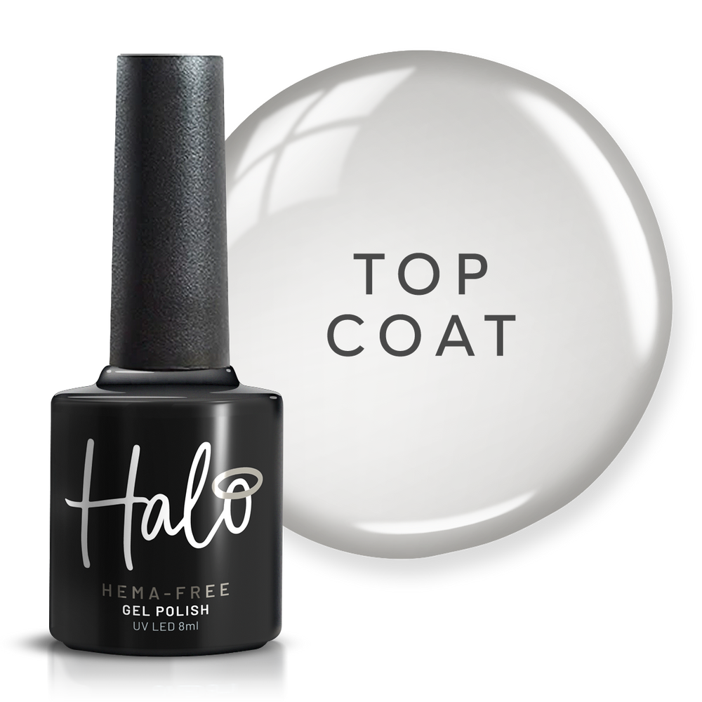 Halo Gel Polish Top Coat (Wipe)