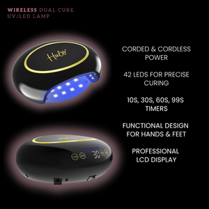 Halo LED Nail Lamp | Gel & Acrylic Nail Curing | Pure Nails – Pure Nails