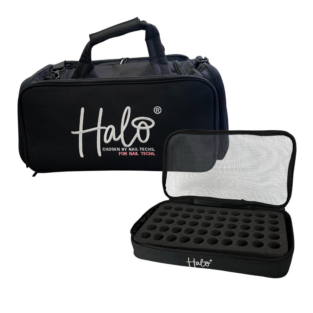 Halo Nail Tech Storage Bag (With Tray) – Pure Nails