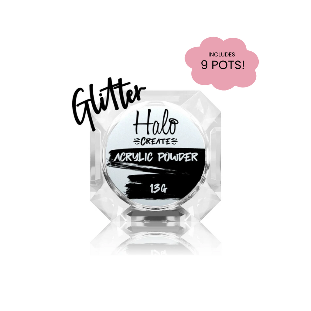 Halo Acrylic Powder Glitter Bundle