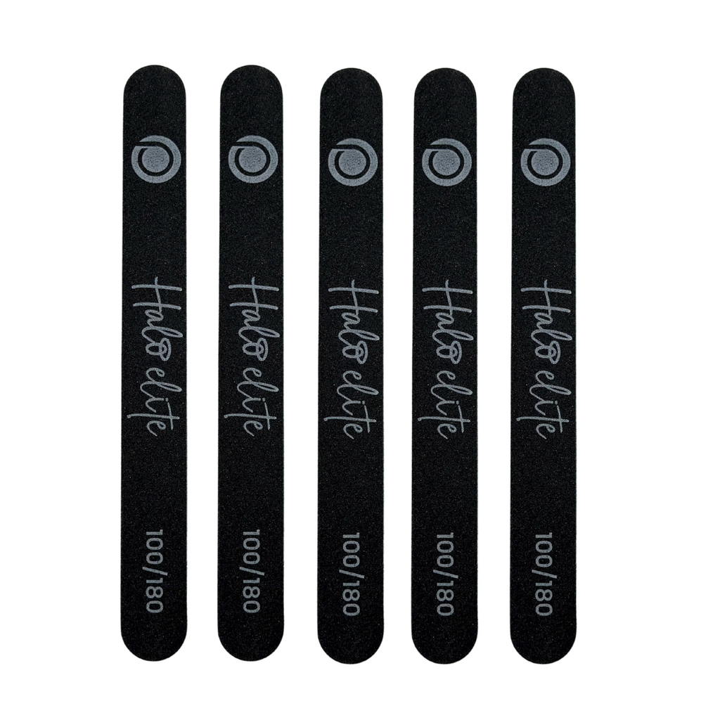 Halo Elite Straight File 100 180 5 pack