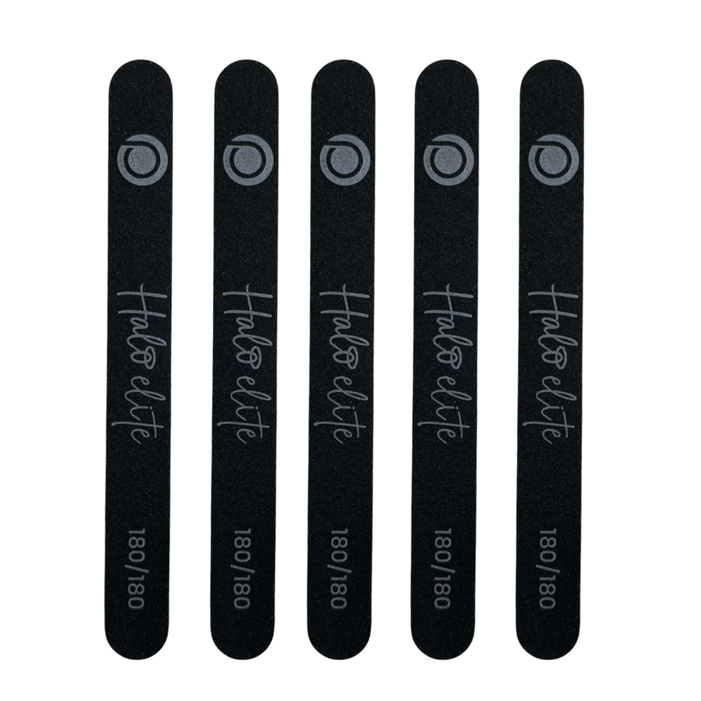 Halo Elite Straight File 180 180 5 pack