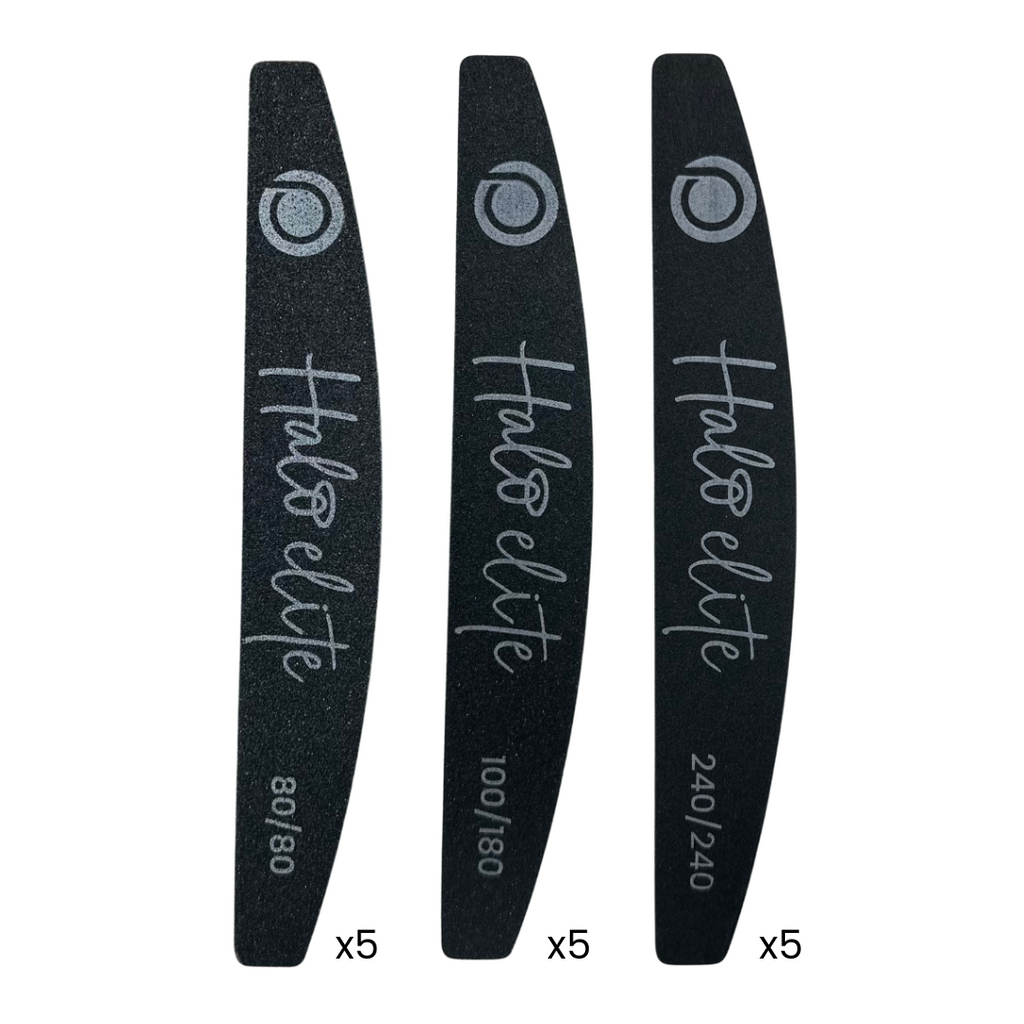 Halo Elite Half Moon Multi Pack 5 x 80 80 5 x 100 180 5 x 240 240 = 15 pack