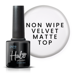 Halo Gel Polish 8ml Velvet Matte Top Coat Non-Wipe 8ml