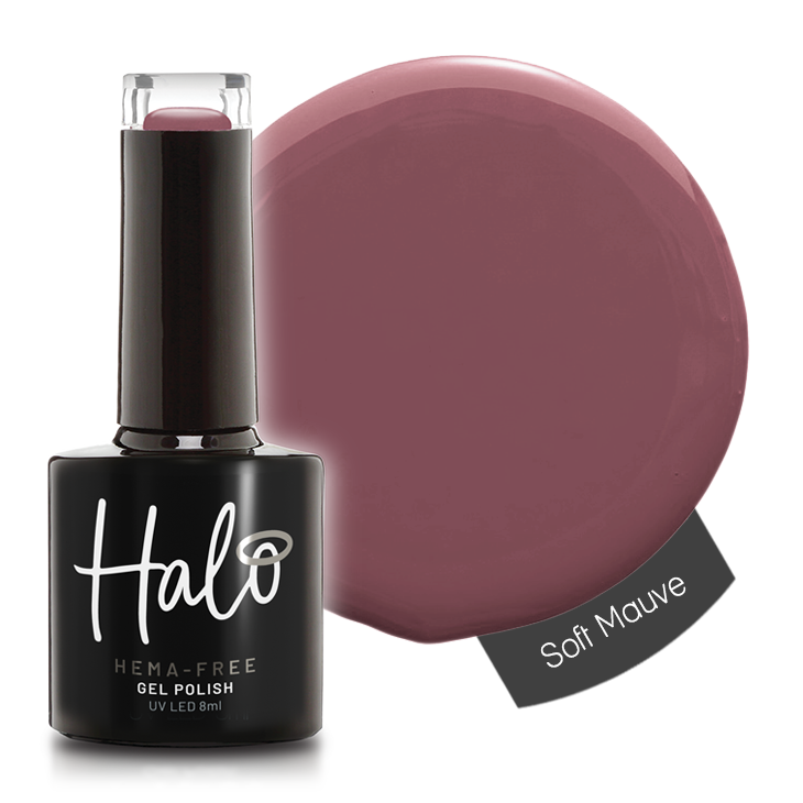 Halo Gel Polish 8ml Soft Mauve