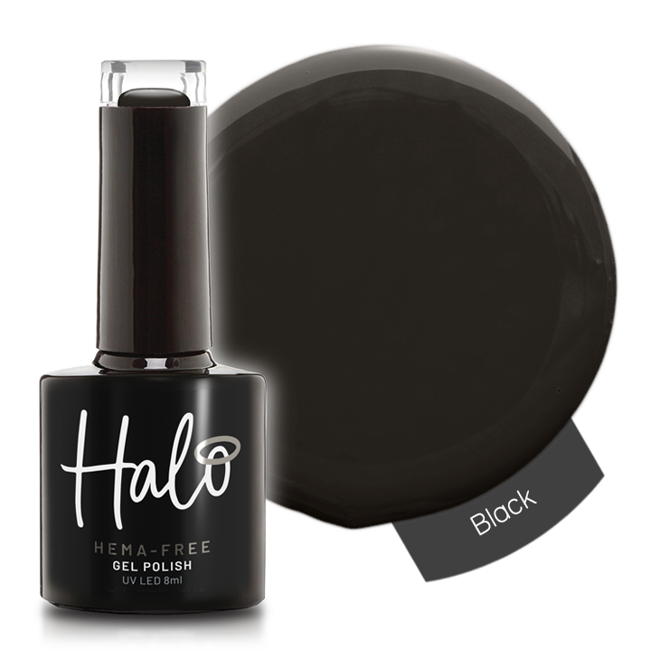 Pure Nails' HEMA-FREE Gel Polish in shade 'Black'