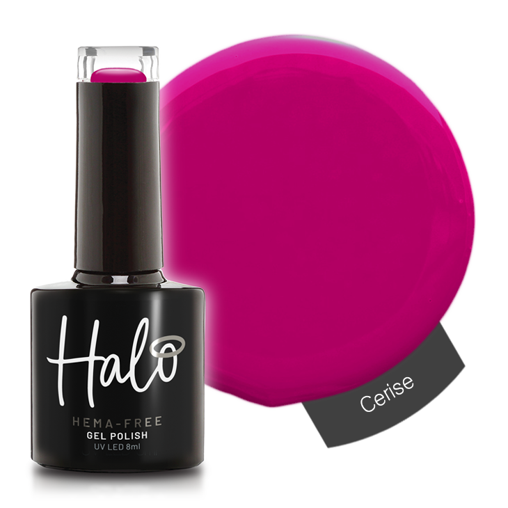 Pure Nails' Halo HEMA-FREE Gel Polish in shade 'Cerise'