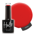 Product image of Pure Nails' Halo HEMA-Free gel polish in shade 'Flame'