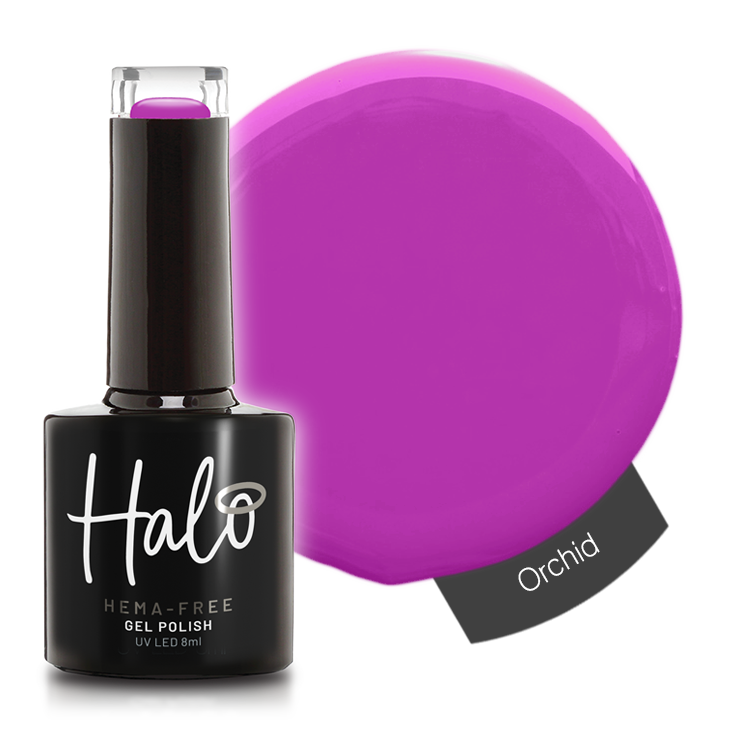 Product image of Pure Nails' Halo HEMA-Free gel polish in shade 'Orchid' 