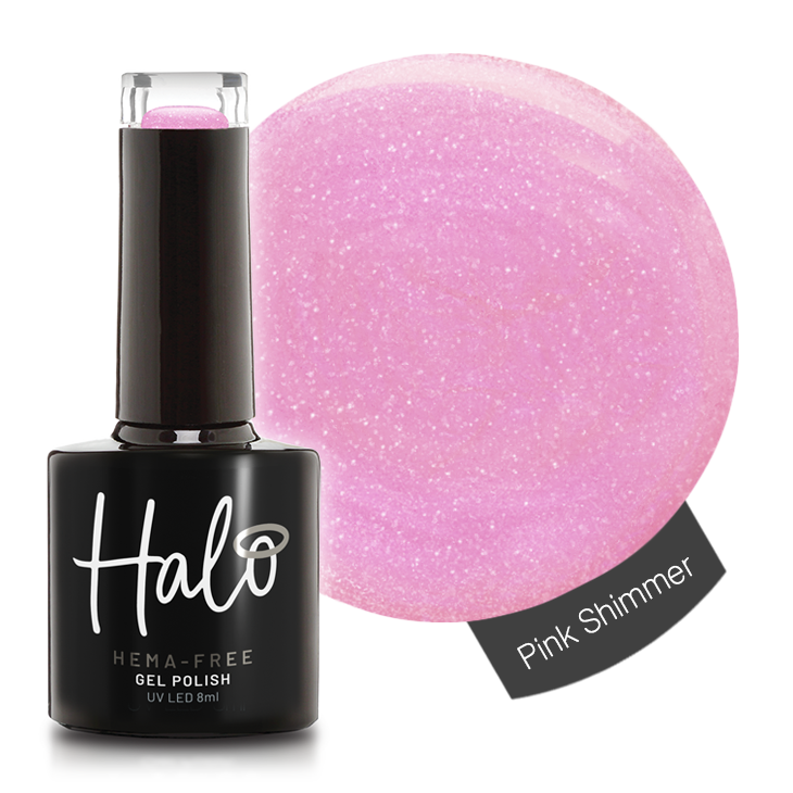 Halo Gel Polish 8ml Pink Shimmer