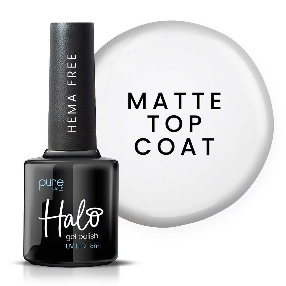 Halo Gel Polish 8ml Matte Top Coat