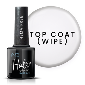 Halo Gel Polish Top Coat (Wipe)