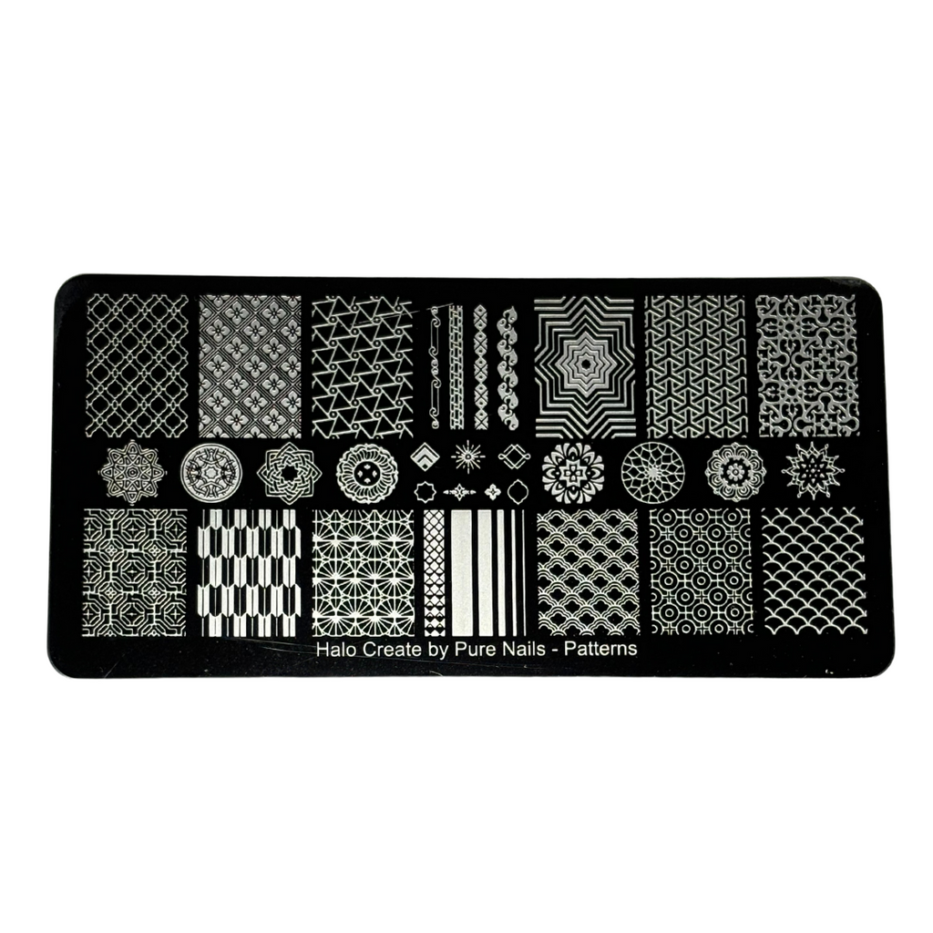 Halo Create Stamping Plate Patterns