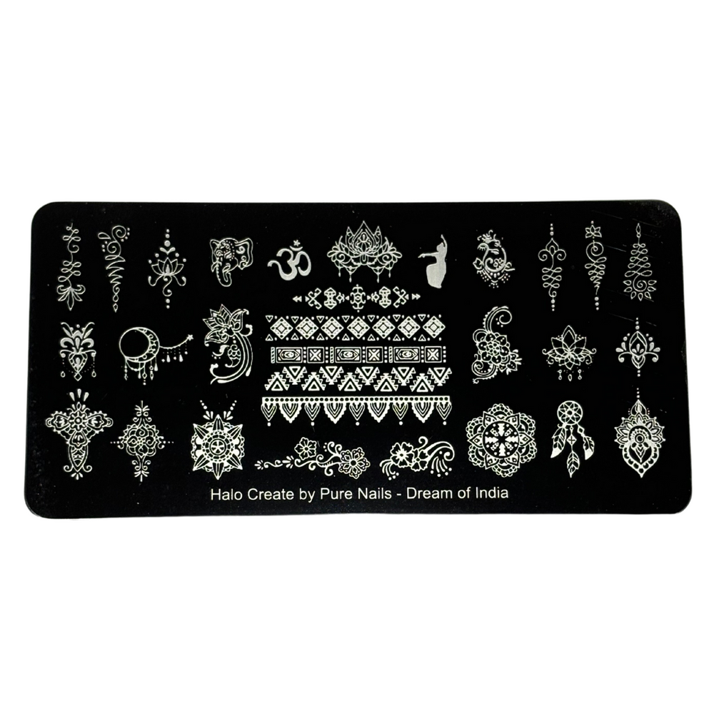 Halo Create - Stamping Plate - Dream of India