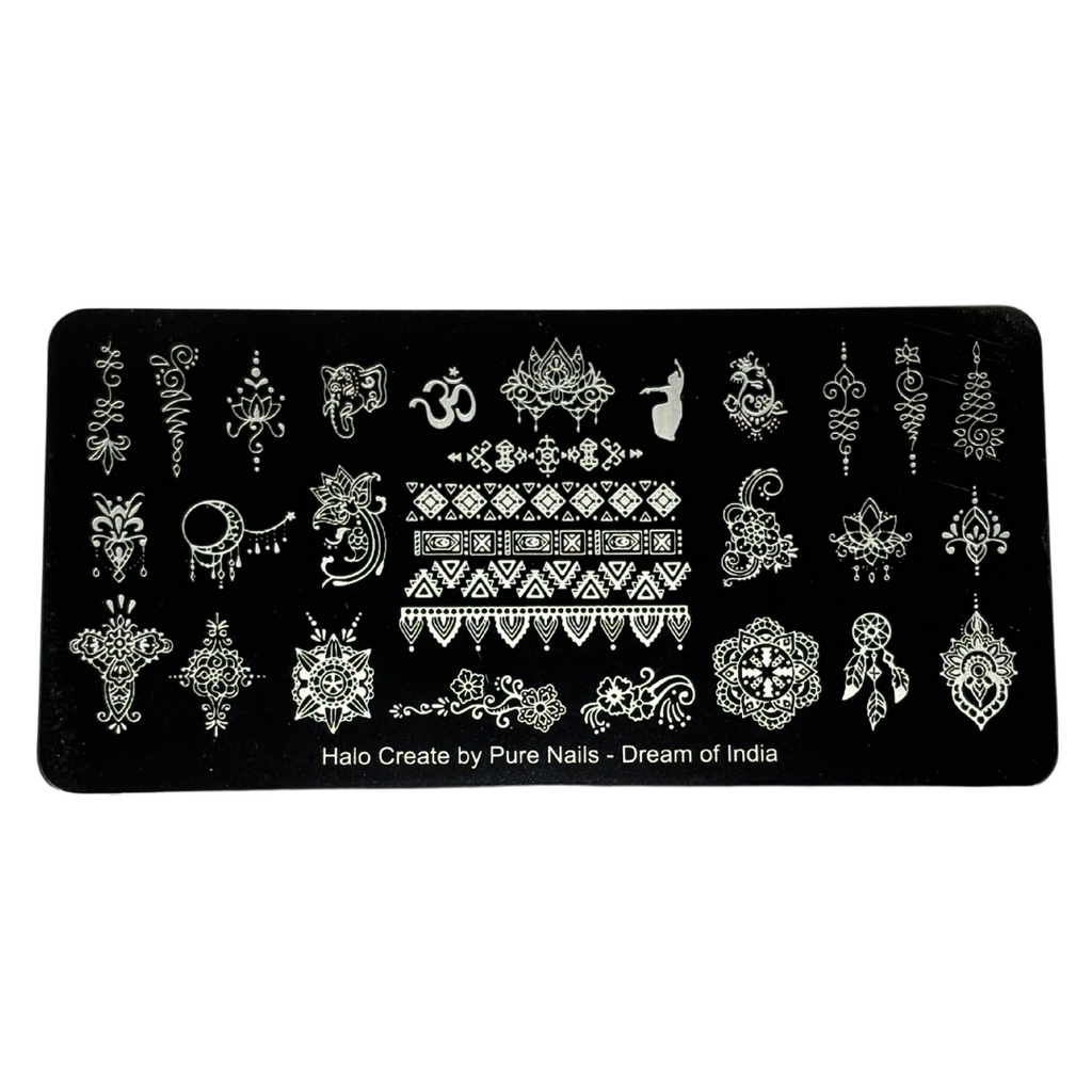 Halo Create Stamping Plate Dream India
