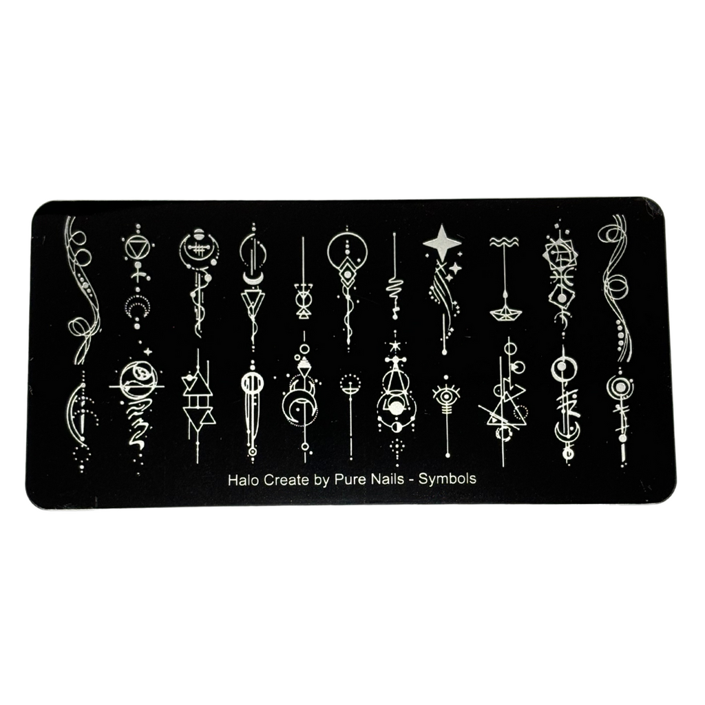 Halo Create Stamping Plate Symbols