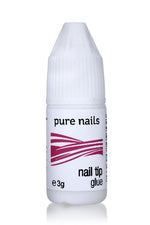 Pure Nails Instant Nail Glue (ABS Tips) 3grm.