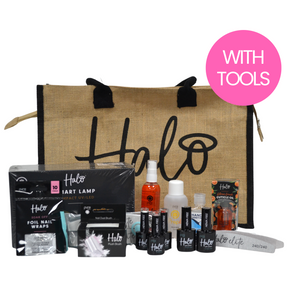 Halo Gel Polish Student Kit with Compact Lamp