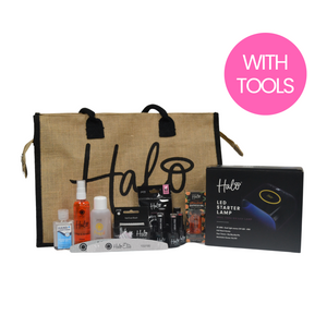 Halo Gel Polish Student Kit with Compact Lamp