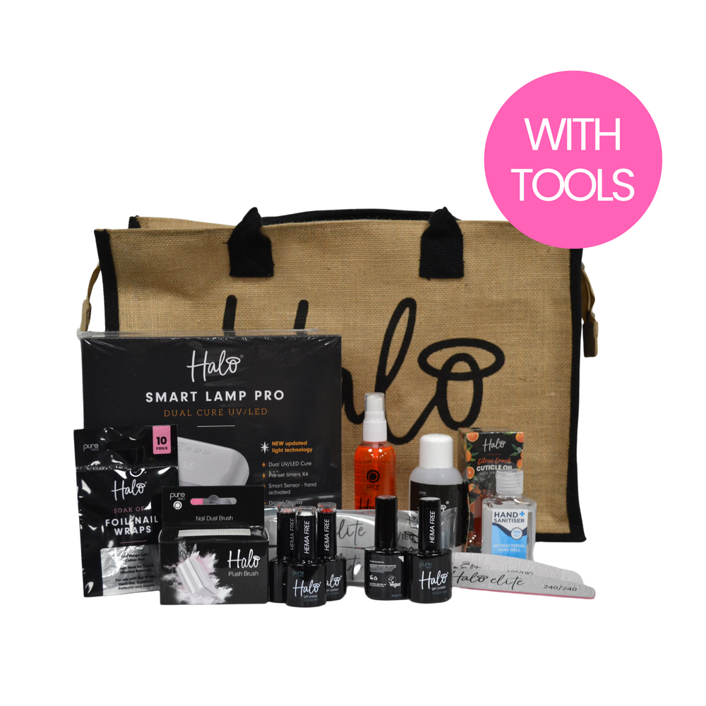 Halo Gel Polish Student Kit with Pro Lamp