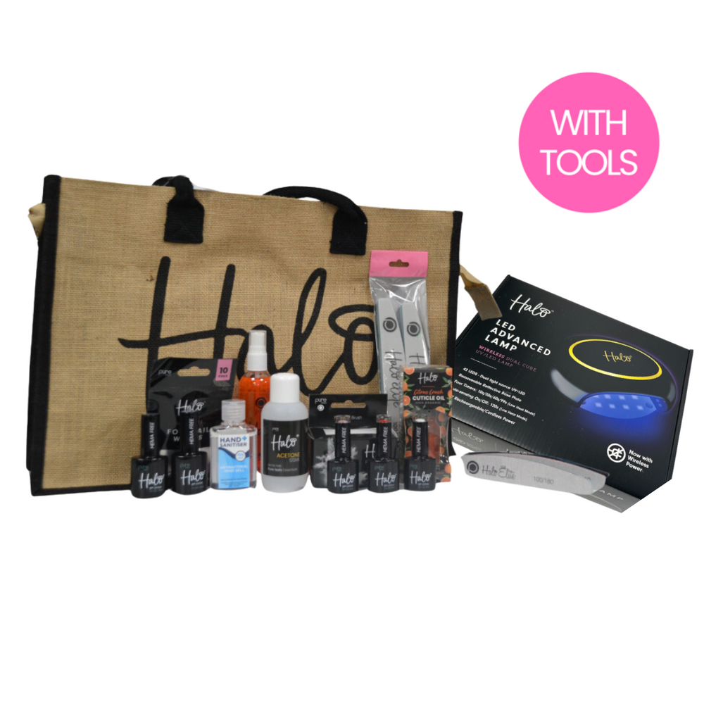 Halo Gel Polish Student Kit with Pro Lamp