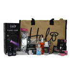 Halo Jellie Tips Kit with Flash Cure LED Nail Lamp