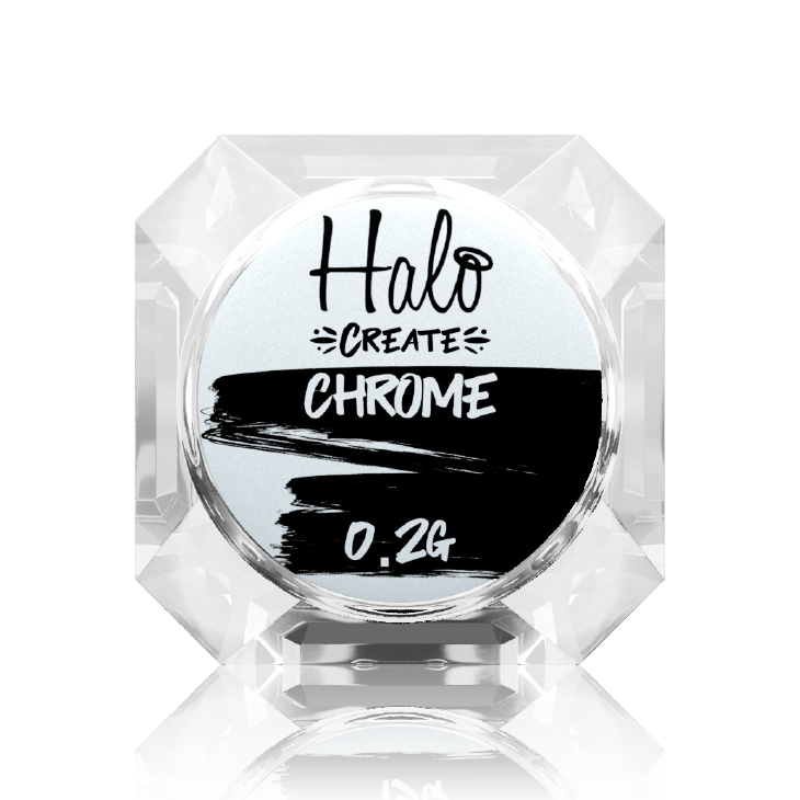 Halo Create - Chrome Nail Art Collection 6 x Different Colours